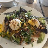 Purgatory toast with Yo Egg (vegan)  at Flore in Los Angeles