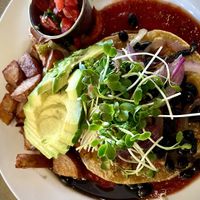 No huevos rancheros! So delicious I’m really gonna miss this place  at Flore in Los Angeles