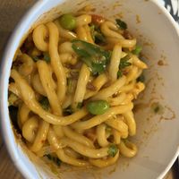 Korean style stir fry udon noodles  at Itsu - Wimbledon in South West London