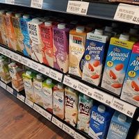 plant based drinks at Grains & Green in East London