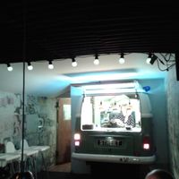 "VW Camper" service hatch. at Street in Nantwich