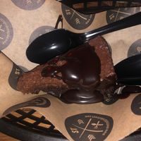 Chocolate orange cheesecake at Street in Nantwich
