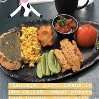 Amazing breakfast at Nourish Cafe in Bangkok