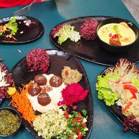 For 2 Thai people at Nourish Cafe in Bangkok