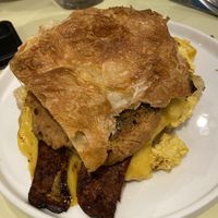 XL breakfast bap (what dreams are made of)  at Vutie Beets in Letchworth