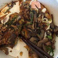 (Half eaten) Korean pancakees  at Vutie Beets in Letchworth