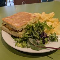 Bacon sandwich at Vutie Beets in Letchworth