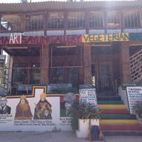 The Front of the Mlima Sayuni Rastaurant at Mlima Sayuni Art and Vegetarian Rastaurant in Dar Es Salaam
