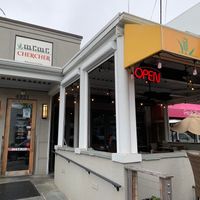 Entrance at CherCher Ethiopian Cuisine in Bethesda