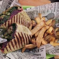 Wrap vegano at Kino in Barcelona
