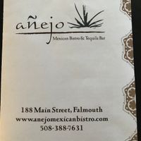 Contact at Anejo Mexican Bistro in Falmouth