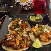 Colifor Fritas, Mmmmmmm!!! at Anejo Mexican Bistro in Falmouth
