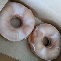 Vegan donuts at Amongst Few in Dubai