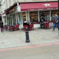 Outside at Pret A Manger - Brompton Rd in South West London
