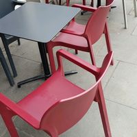 Al fresco dining  at Pret A Manger - Brompton Rd in South West London