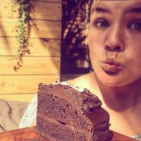 Vegan chocolate, avocado, gluten free, sugar free cake....... Yup it exists  at Infood Coffee Society in Jeffreys Bay