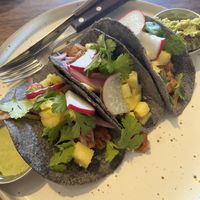 Jackfruit tacos  at The Anchor in Sayulita