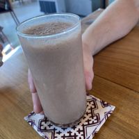 Banana chocolate smoothie   at Lemonade Club in Phuket