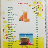Menu 6/6 at Loving Hut - Hoa Thien Duong in Ho Chi Minh City