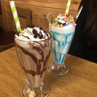 Milkshakes at Rudy's Dirty Vegan Diner in North West London