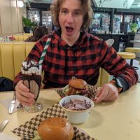 So stoked on this food at Rudy's Dirty Vegan Diner in North West London