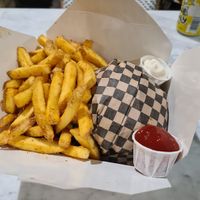   at Rudy's Dirty Vegan Diner in North West London