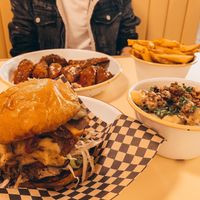   at Rudy's Dirty Vegan Diner in North West London