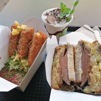  at Rudy's Dirty Vegan Diner in North West London