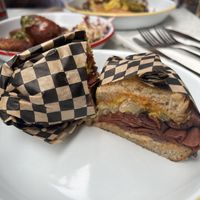 Rueben   at Rudy's Dirty Vegan Diner in North West London