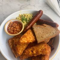 Vegan breakfast   at Rudy's Dirty Vegan Diner in North West London