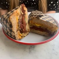 Rueben   at Rudy's Dirty Vegan Diner in North West London