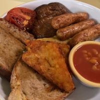   at Rudy's Dirty Vegan Diner in North West London