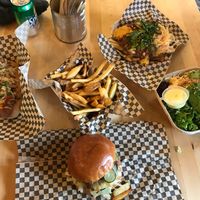 All the goodies! at Rudy's Dirty Vegan Diner in North West London