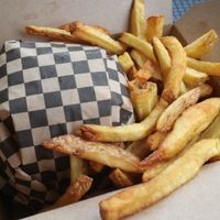 Burger at Rudy's Dirty Vegan Diner in North West London