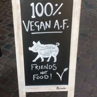 💗 at Rudy's Dirty Vegan Diner in North West London