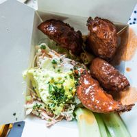 Wings at Rudy's Dirty Vegan Diner in North West London