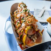 Dirty Dog at Rudy's Dirty Vegan Diner in North West London