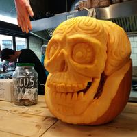 Halloween theme: October 31st at Rudy's Dirty Vegan Diner in North West London