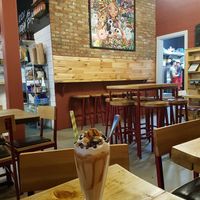 Childhood memory shake at Rudy's Dirty Vegan Diner in North West London