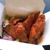 wings at Rudy's Dirty Vegan Diner in North West London