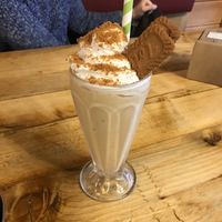 Banana Biscoff Milkshake (taken Christmas 2019) at Rudy's Dirty Vegan Diner in North West London