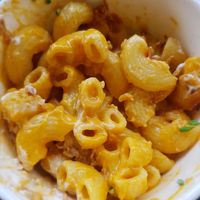 Macaroni cheese (after I ate all the awesome toppings...) at Rudy's Dirty Vegan Diner in North West London