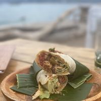 Vegan wrap  at Pituq Cafe in 