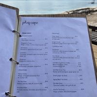 Menu, yum  at Pituq Cafe in 