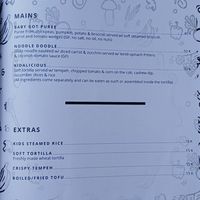 Menu at Pituq Cafe in 