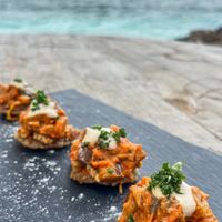 Rice cakes  at Pituq Cafe in 