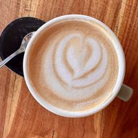 Oat mylk latte   at Pituq Cafe in 