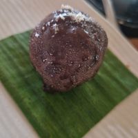 Cashew chocolate dessert at Pituq Cafe in 