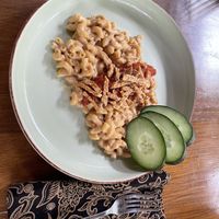 Kids menu: Cheese Gnocci  at Pituq Cafe in 