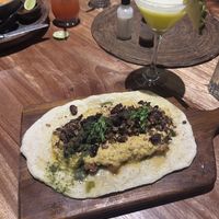 dal and the nananini mocktail  at Pituq Cafe in 
